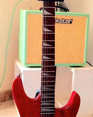 Washburn chitarra elettrica superstrat rock metal