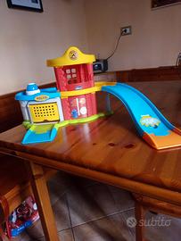 stazione garage polizia luci suoni