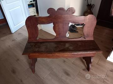 panca in legno