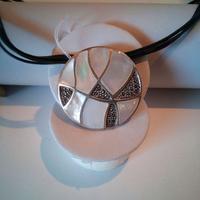 Collana AK67, Multifilo, Argento 925 Rodiato