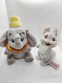 2 peluche originali Trudi edizione Disney nuovi