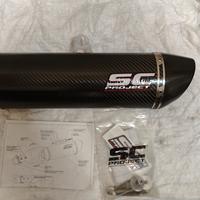 scarico carbonio sc-project BMW F800R 