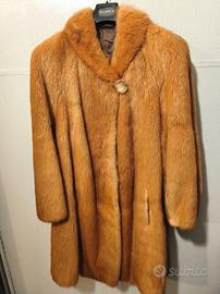 pelliccia castoro naturale biondo 