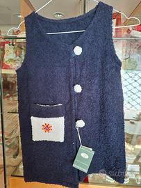 Accappatoio senza maniche per bambini Evergreen 