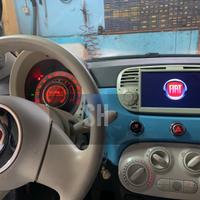 Radio tablet CARPLAYwifi FIAT 500 dal 2007 al 2015