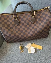 Borsa louis Vuitton Speedy 35 damier
