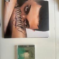 Vinile autografato e cd autografato