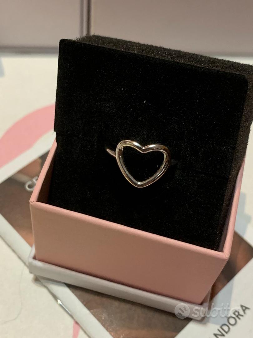 Pandora anello cuore aperto outlet