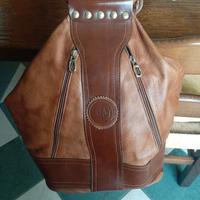 Borsa a secchiello  vera pelle 