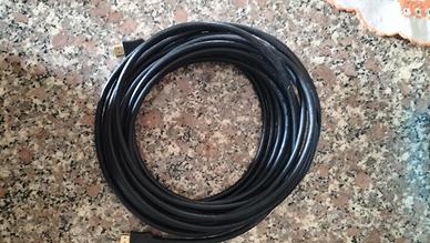 cavo HDMI con connettori dorati 8mt