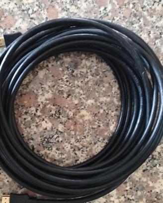 cavo HDMI con connettori dorati 8mt