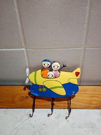 Appendi abiti in latta per bimbi "Mila"