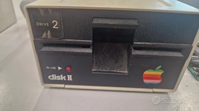 lettore floppy Apple Disk II 5.25 + schede