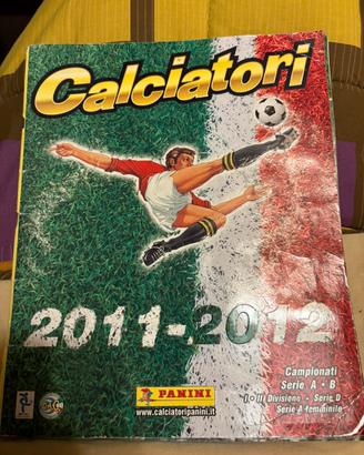Album calciatori panini 2011-2012 + 2014-2015