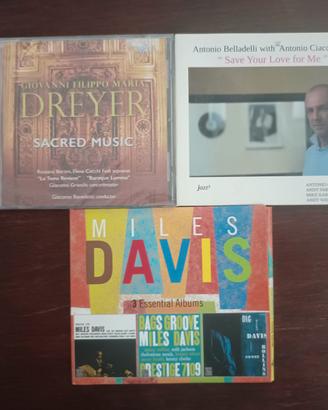 Lotto CD jazz e classica – Miles Davis 3 Essential