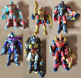 8 Gormiti 12 cm con braccia e gambe movibili