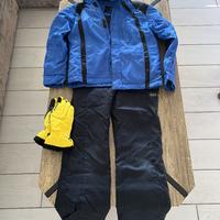 Tuta sci bambino 10 anni