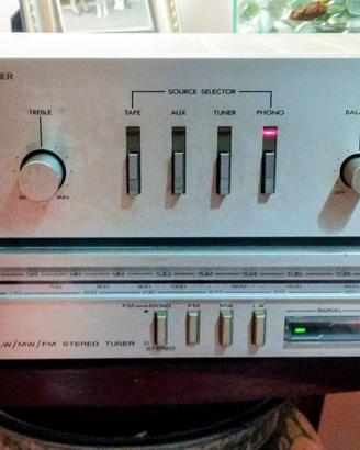 Radio  Geloso +Amplificatore integrato JVC 