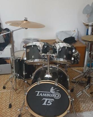 Batteria acustica tamburo T5