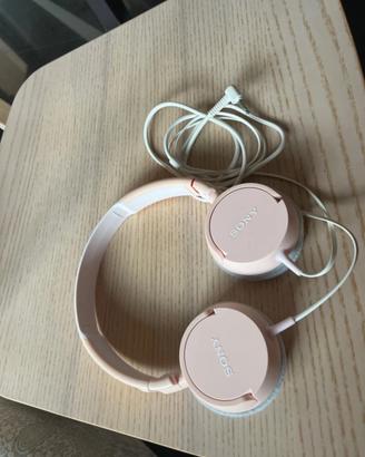 Cuffie rosa Sony