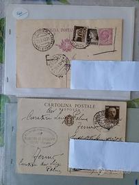 2 Cartoline Postali d'Epoca Viaggiate - Anni 30/40