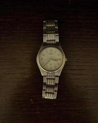 Orologio Seiko Quartz Day-Date - Quadrante Bianco