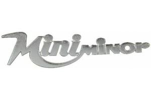 Scritta Emblema Targhetta auto Miniminor