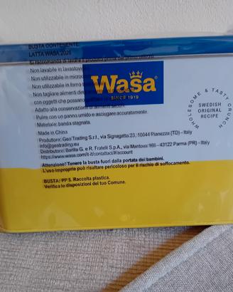 Contenitore metallico Wasa – nuovo sigillato🟨 
