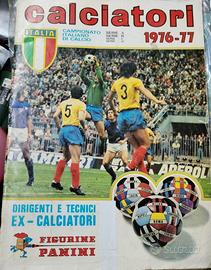 albumi figurine calcio 76/77