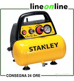 Stanley DN 200/8/6 compressore aria portatile 6 lt