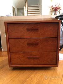 Flou Cassettiera Comodino  Ciliegio americano