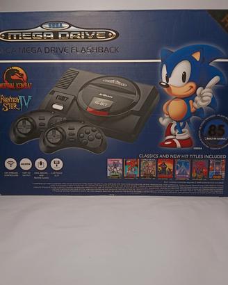 Console mini sega mega drive flashback completa 