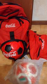 Coca Cola zaino pallone merchandising vario
