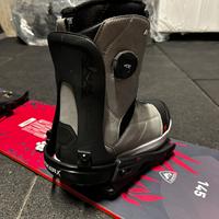 Scarponi  snowboard + attacchi K2 Clicker XHB