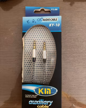 Cavo Audio Aux Jack 3.5mm Nuovo