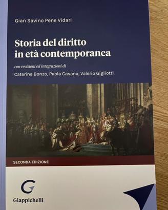 Libro storia del diritto italiano ed europeo