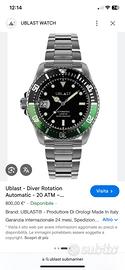 Orologio subacqueo sprite