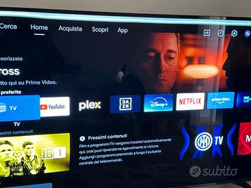 TV Oled Sony KD-55A8 con difetto al pannello