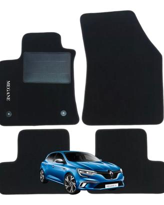Tappetini in moquette per auto Renault Megane IV 2