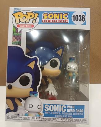 Funko Pop Sonic with Hero Chao