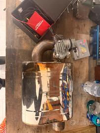 silenziatore con valvola