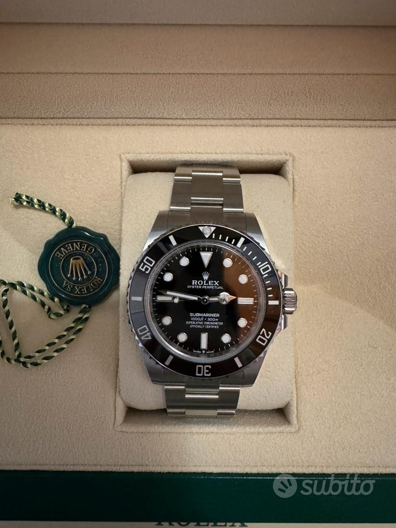Rolex submariner no data 2024 Abbigliamento e Accessori In vendita a Ferrara
