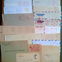 Lotto 2 di 50 Buste lettere affrancate ed altre da