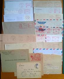 Lotto 2 di 50 Buste lettere affrancate ed altre da