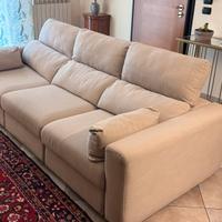 Divano Eskilstuna 3 posti chaise longue regolabili