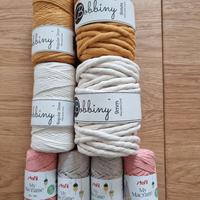 Gomitoli Bobbiny per macramé 