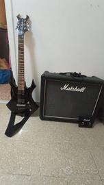 Amplificatore Marshall Haze 40 valvolare+Chitarra