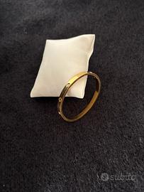 Anello oro con cristalli - Stile minimal chic