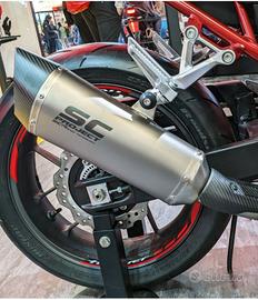  Scarico  SC  titanio  per Hornet 750 