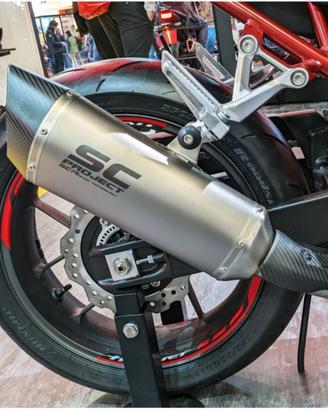  Scarico  SC  titanio  per Hornet 750 